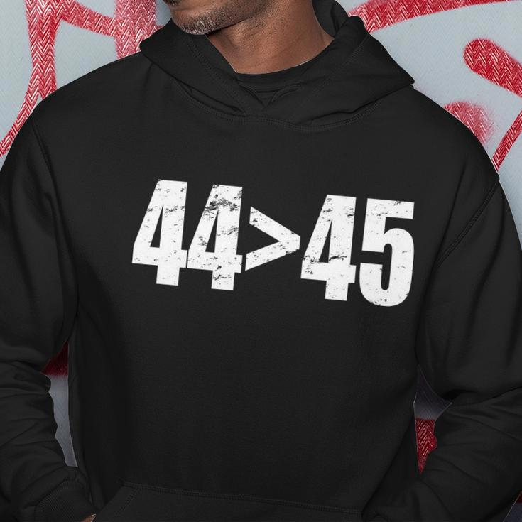 44 45 44Th President Is Greater Than The 45Th Tshirt Hoodie Unique Gifts