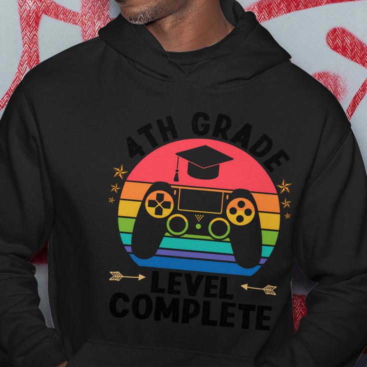 4Th Grade Level Complete Game Back To School Hoodie Unique Gifts