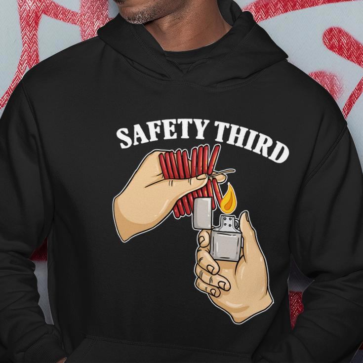 4Th Of July Firecracker Safety Third Funny Fireworks Gift Hoodie Unique Gifts