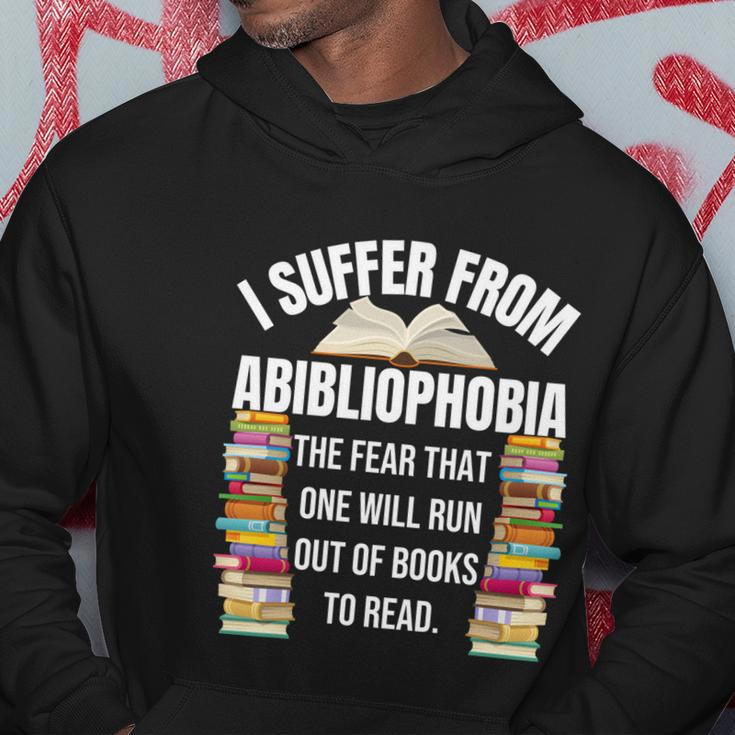 Abibliophobia Funny Reading Book Lover Bookworm Reader Nerd Cool Gift Hoodie Unique Gifts