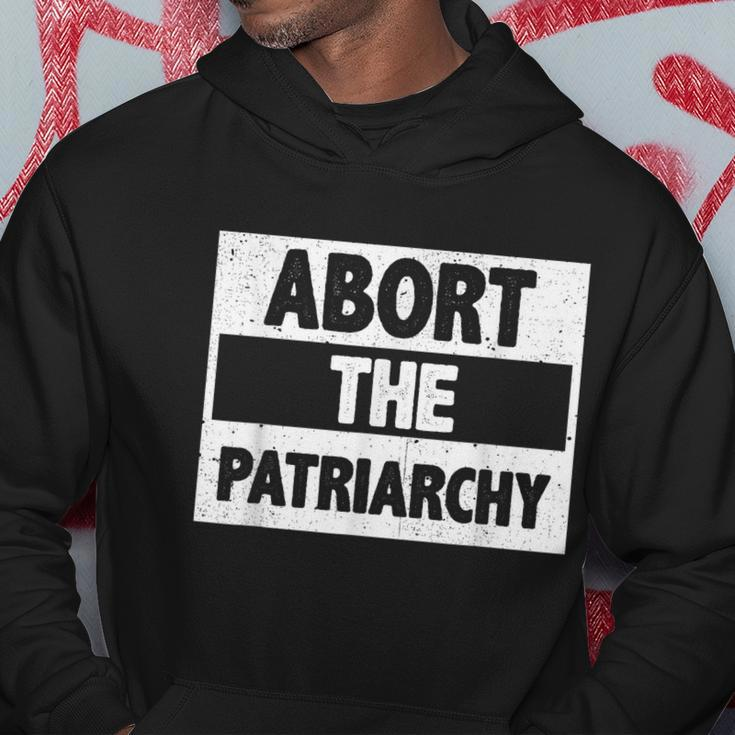 Abort The Patriarchy Vintage Feminism Reproduce Dignity Hoodie Unique Gifts