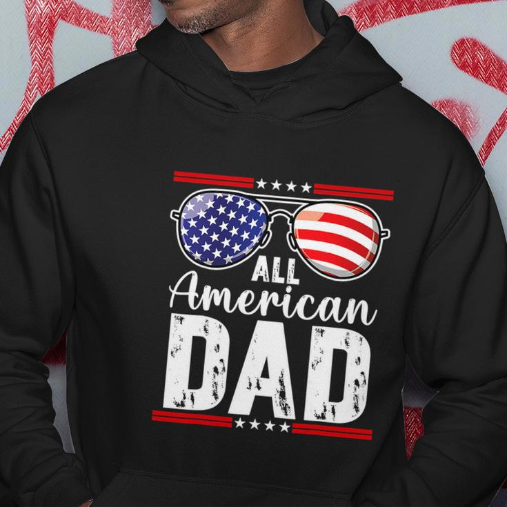 All American Dad Shirt Fourth 4Th Of July Sunglass Hoodie Unique Gifts
