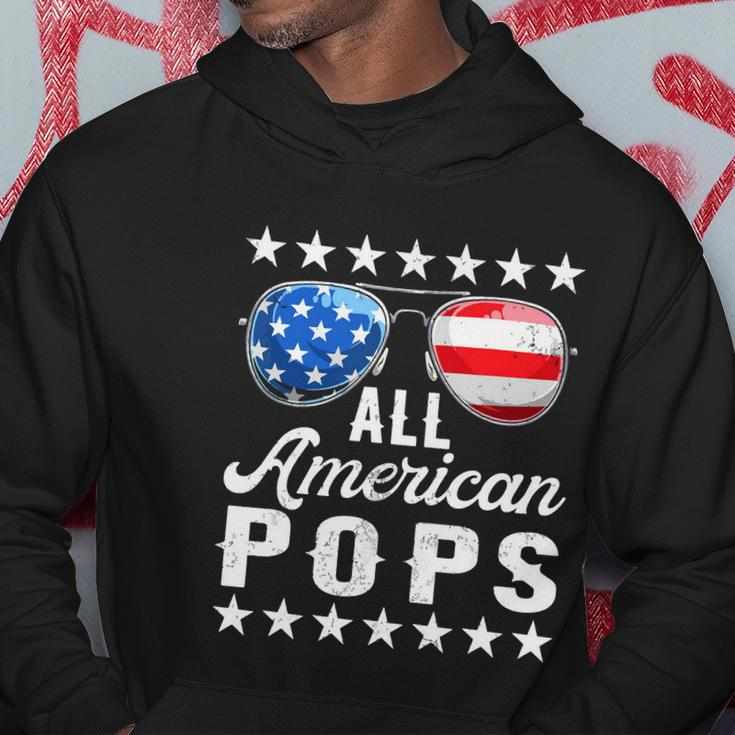 All American Pops Shirts 4Th Of July Matching Outfit Family Hoodie Unique Gifts