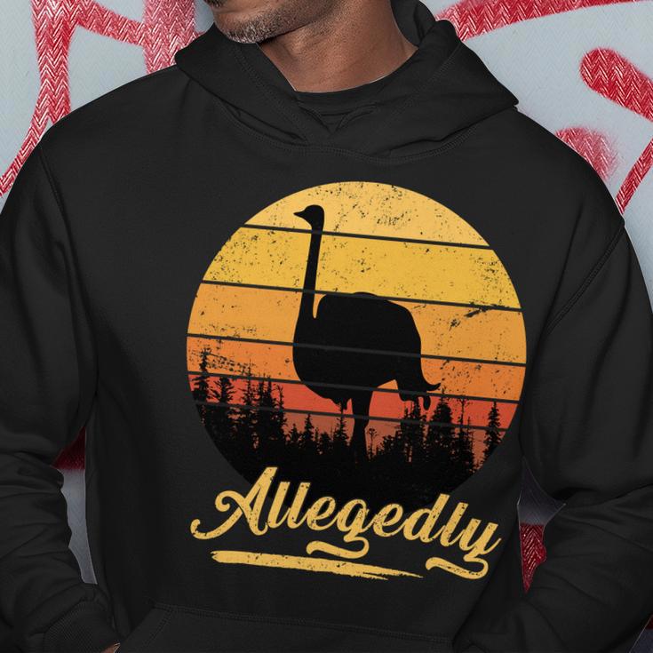 Allegedly Ostrich Retro Tshirt Hoodie Unique Gifts