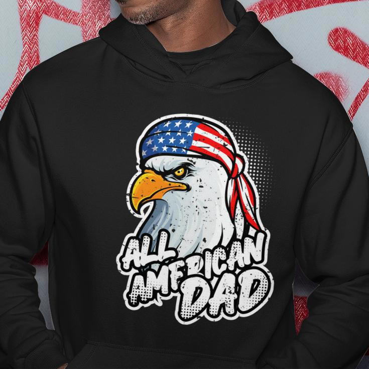 American Bald Eagle Mullet 4Th Of July All American Dad Gift Hoodie Unique Gifts
