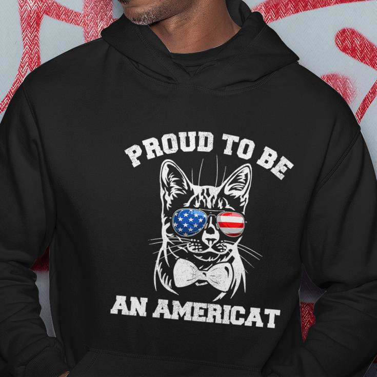 American Cat 4Th Of July Funny Hoodie Unique Gifts