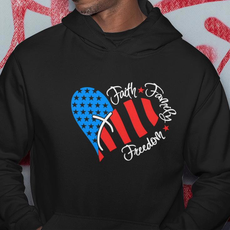 American Flag Usa Funny 4Th Of July Christian Hoodie Unique Gifts