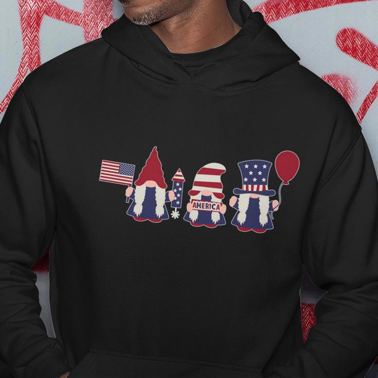 American Lawn Gnomes Usa Go America Hoodie Unique Gifts