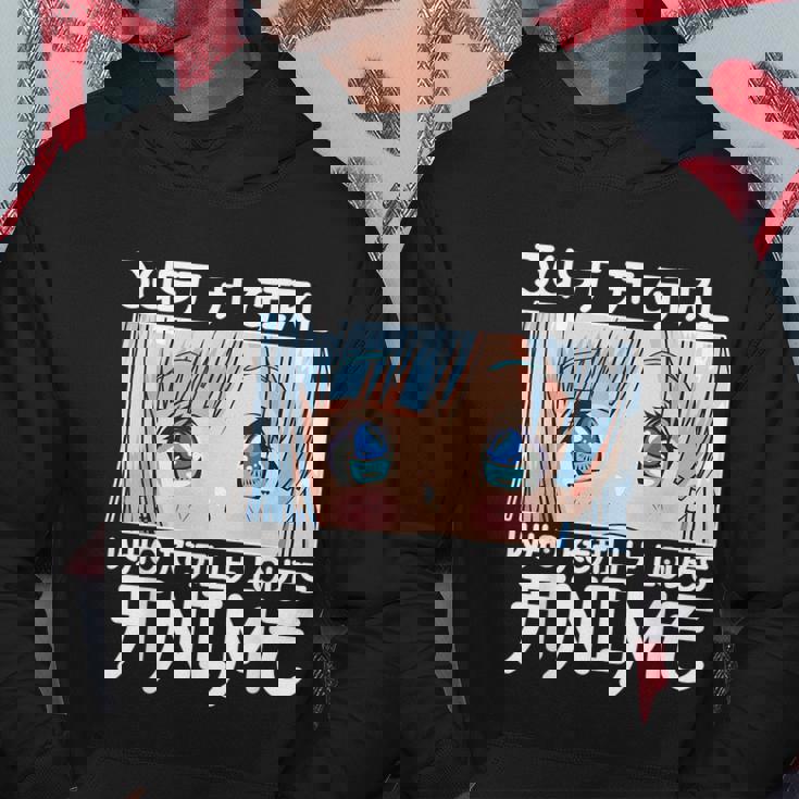 Anime Girl Otaku Just A Girl Who Loves Anime Hoodie Personalized Gifts