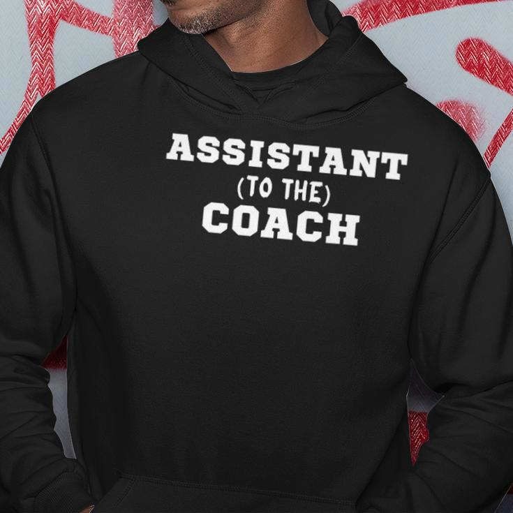 Assistant To The Coach Assistant Coach Hoodie Unique Gifts