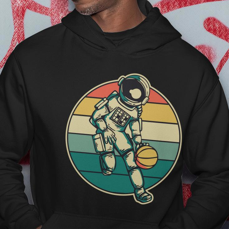 Astronaut Playing Basketball Hoodie Unique Gifts
