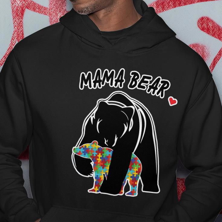 Autism Awareness Moma Bear Tshirt Hoodie Unique Gifts