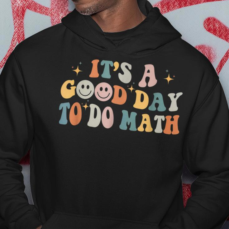 Back To School Its A Good Day To Do Math Teachers Groovy Hoodie Personalized Gifts