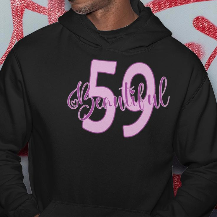 Beautiful 59Th Birthday Apparel For Woman 59 Years Old Hoodie Unique Gifts