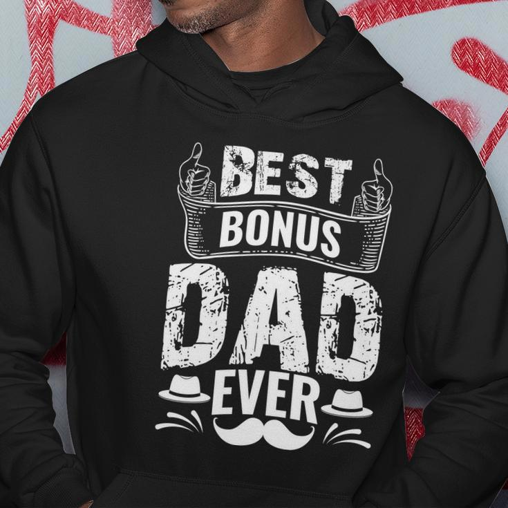 Best Bonus Dad Ever V2 Hoodie Unique Gifts