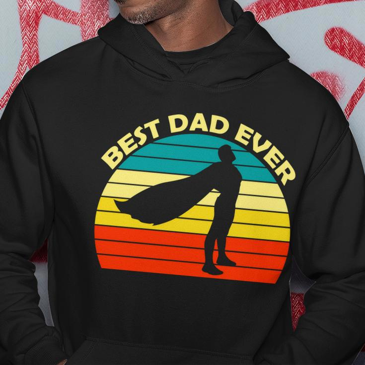 Best Dad Ever Super Dad Hero Hoodie Unique Gifts