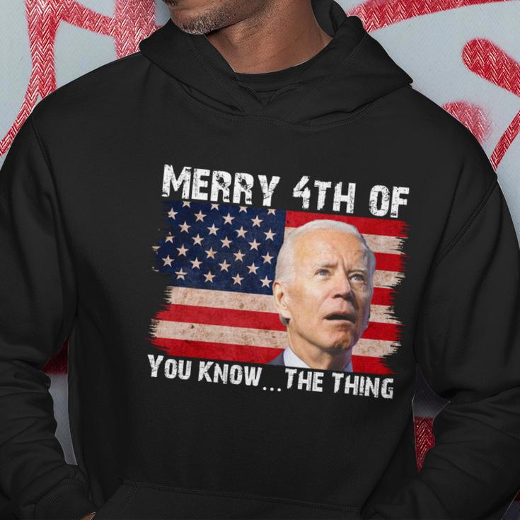 Biden Dazed Merry 4Th Of You KnowThe Thing Tshirt Hoodie Unique Gifts