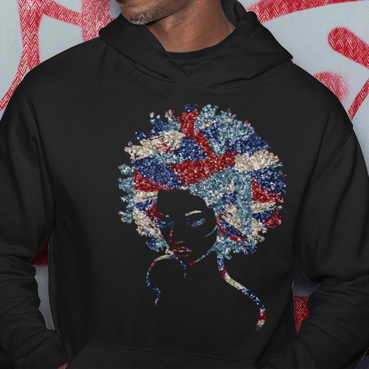 Black Girl Us Flag Melanin 4Th Of July Hoodie Unique Gifts