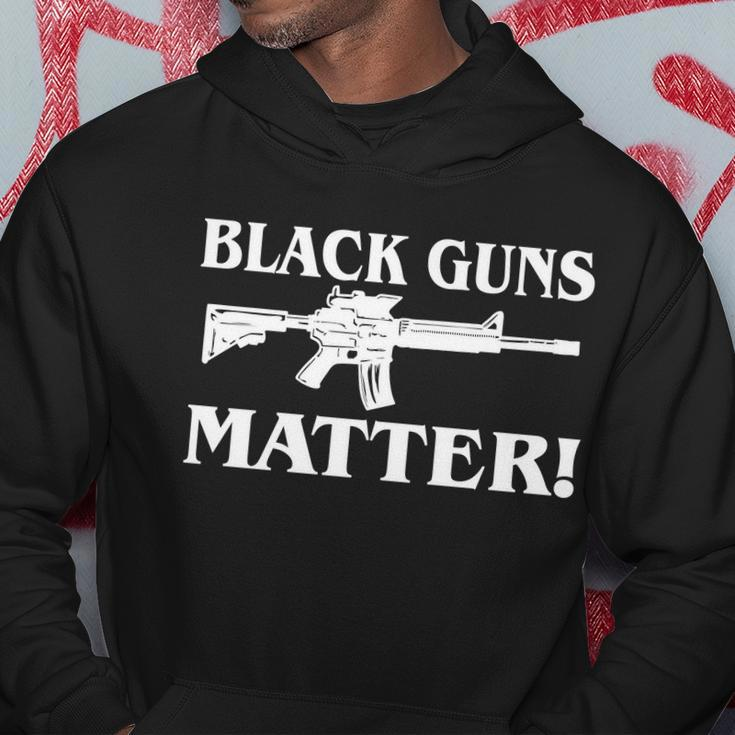 Black Guns Matter Ar-15 2Nd Amendment Hoodie Unique Gifts