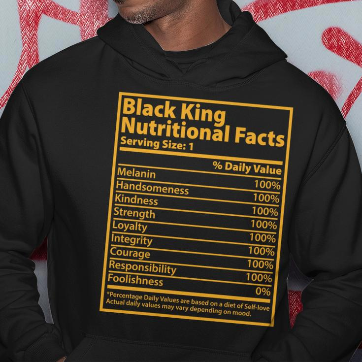 Black King Nutritional Facts V2 Hoodie Unique Gifts