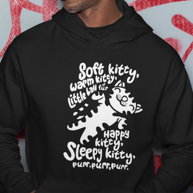 Black Soft Kitty Funny Hoodie Unique Gifts