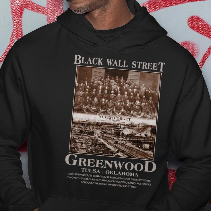 Black Wall Street Never Forget Greenwood Tulsa Oklahoma Tshirt Hoodie Unique Gifts