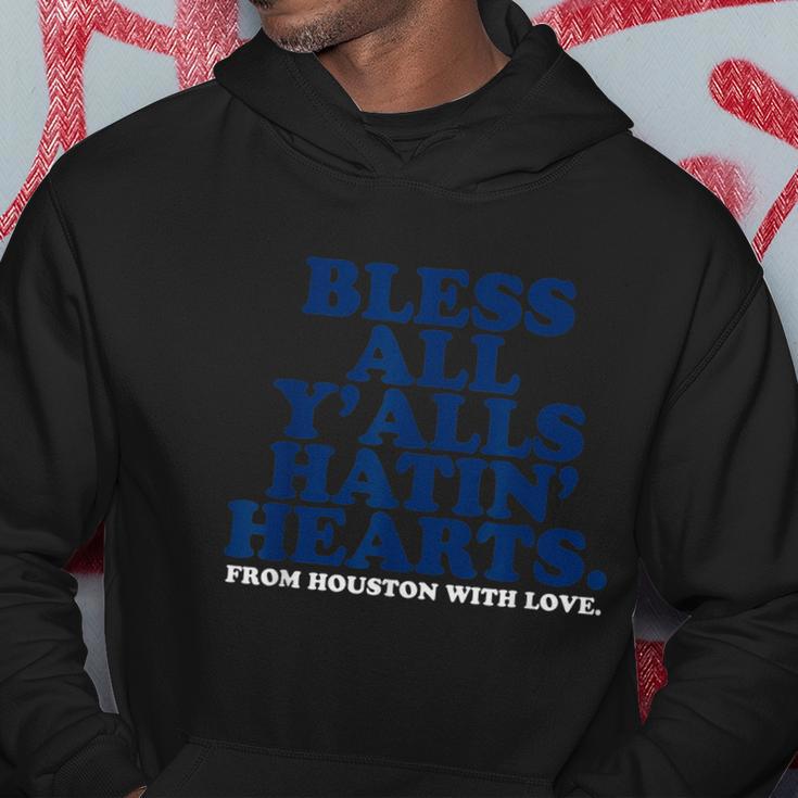 Bless All Yalls Hatin Hearts Classic Hate Us Houston Tshirt Hoodie Unique Gifts