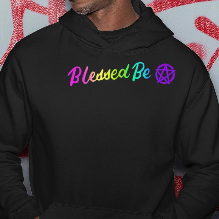 Blessed Be Witchcraft Wiccan Witch Halloween Wicca Occult Hoodie Unique Gifts