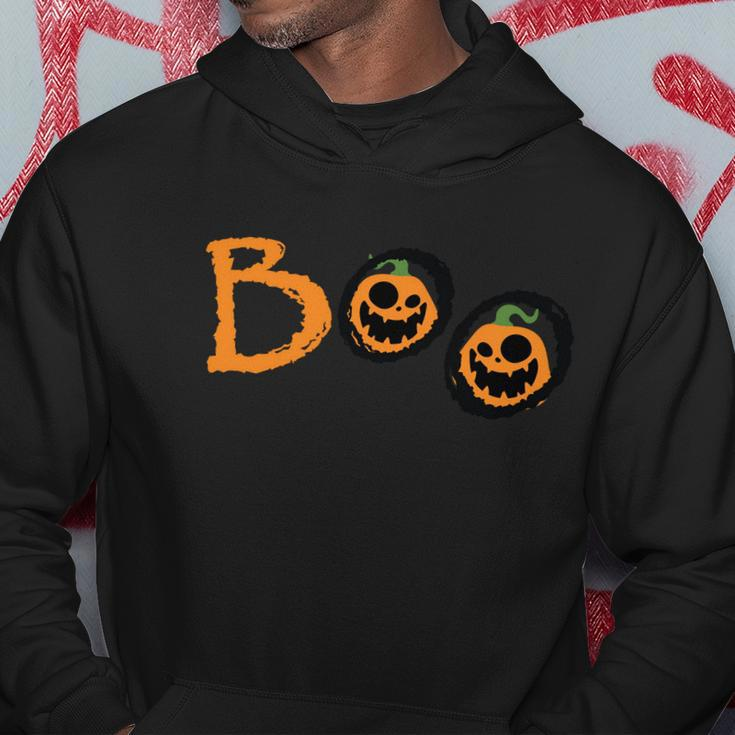 Boo Pumpkin Halloween Quote Hoodie Unique Gifts