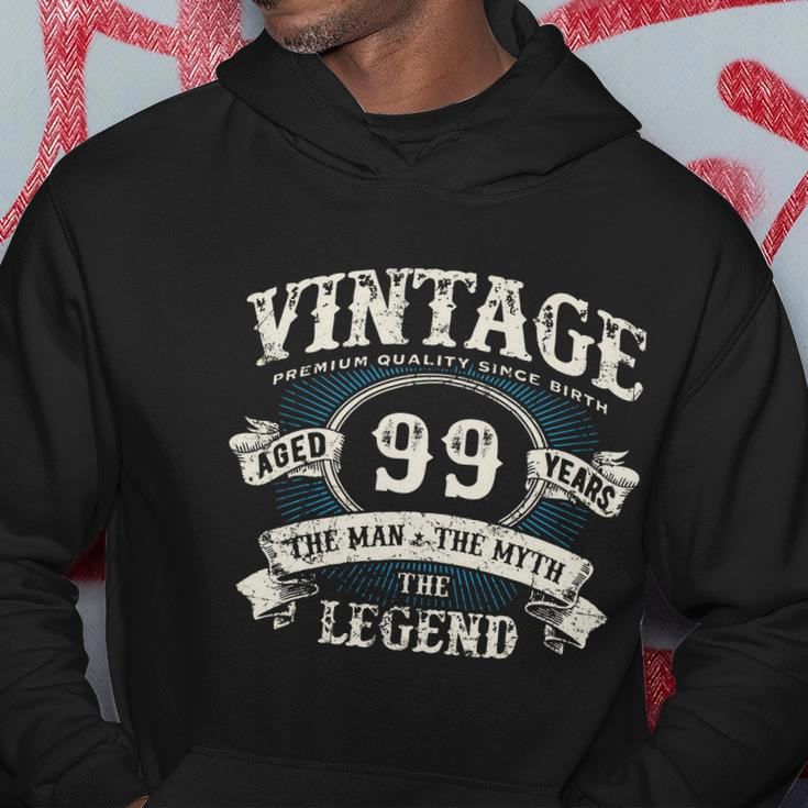 Born In 1923 Vintage Classic Dude 99Th Years Old Birthday Hoodie Personalized Gifts