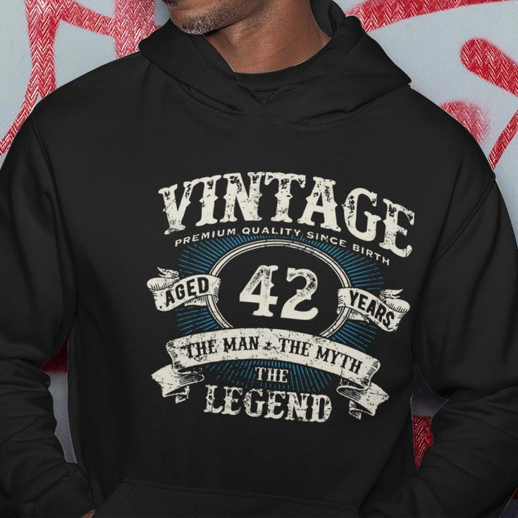 Born In 1980 Vintage Classic Dude 42Nd Years Old Birthday Graphic Design Printed Casual Daily Basic Hoodie Personalized Gifts