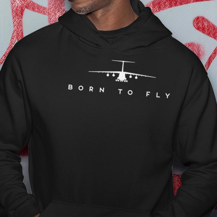 Born To Fly &8211 C-17 Globemaster Pilot Gift Hoodie Unique Gifts