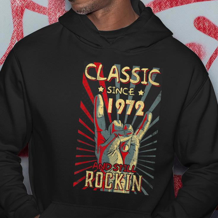 Classic Since 1972 50Th Still Rockin Birthday Rock Tshirt Hoodie Unique Gifts