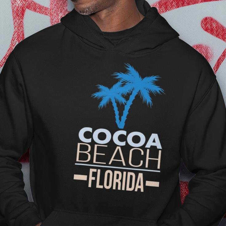Cocoa Beach Florida Palm Tree Hoodie Unique Gifts