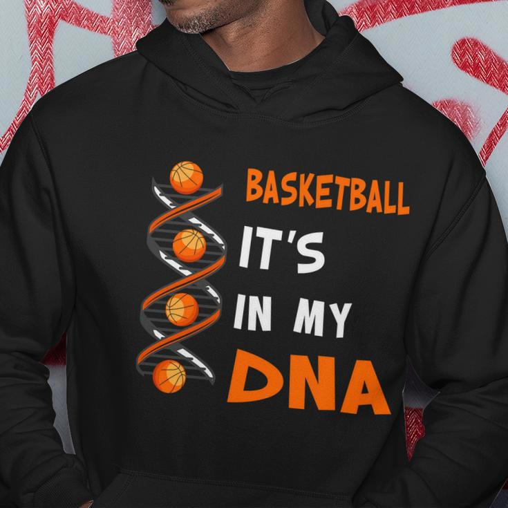 Cute Basketball Playing Basketball Is In My Dna Basketball Lover Hoodie Unique Gifts