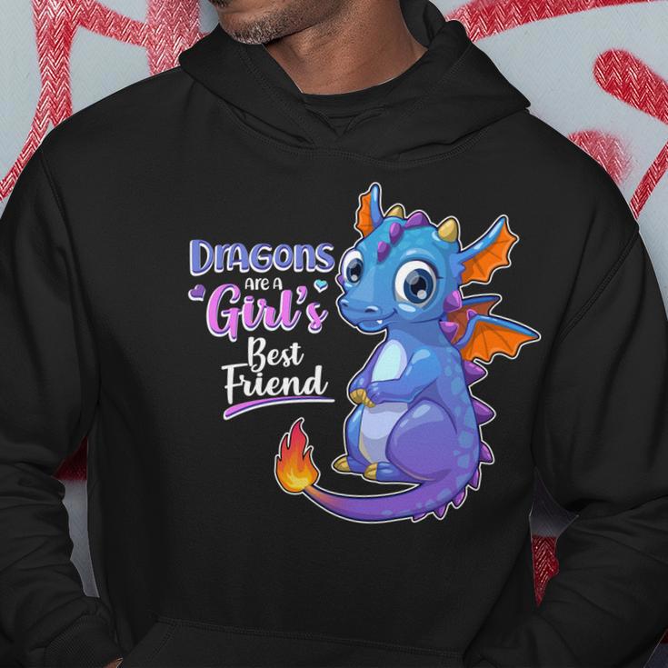 Cute Dragons Are A Girls Best Friend Hoodie Unique Gifts