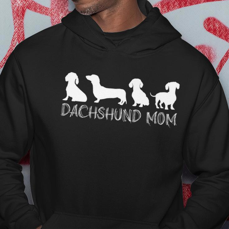 Dachshund Mom Wiener Doxie Mom Cute Doxie Graphic Dog Lover Gift V3 Hoodie Unique Gifts