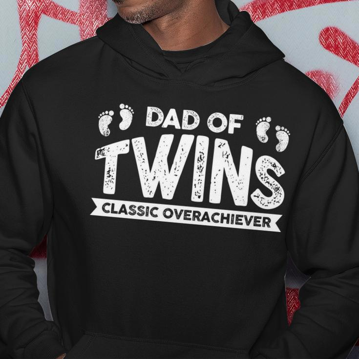 Dad Of Twins Classic Overachiever Tshirt Hoodie Unique Gifts