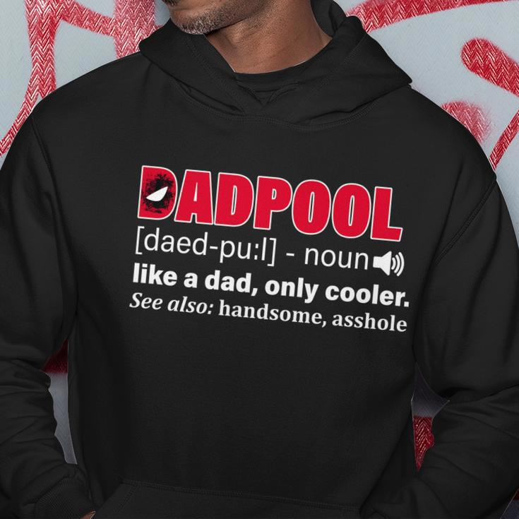 Dadpool Like A Dad Only Cooler Tshirt Hoodie Unique Gifts