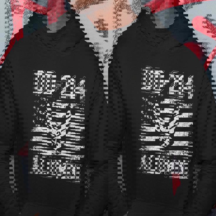 Dd214 Us Air Force Alumni Military Veteran Retirement Gift Hoodie Personalized Gifts