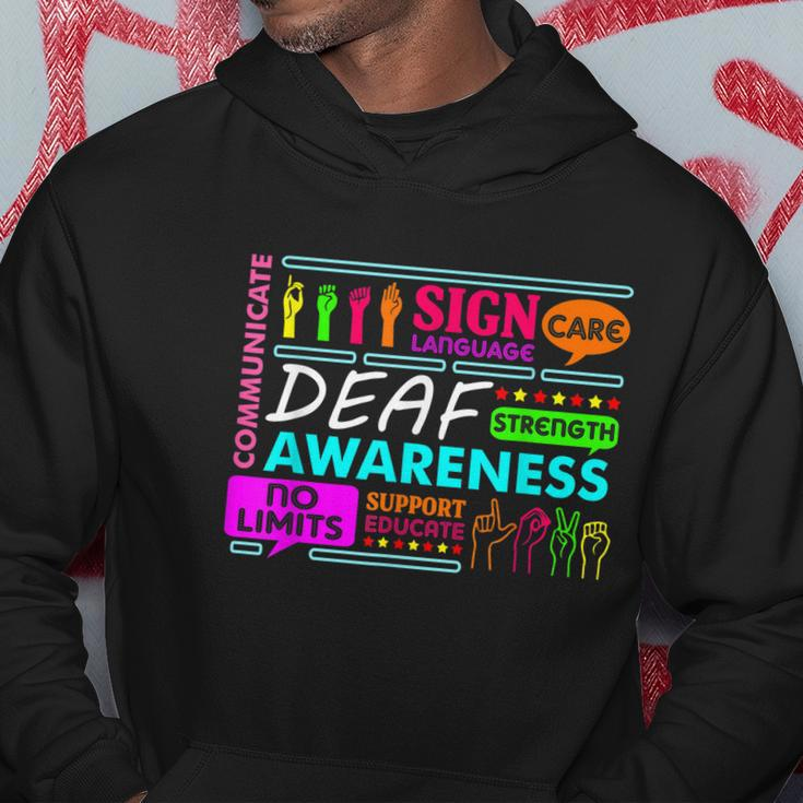 Deaf Awareness Sign Deafness Hearing Loss Warrior Tshirt Hoodie Unique Gifts