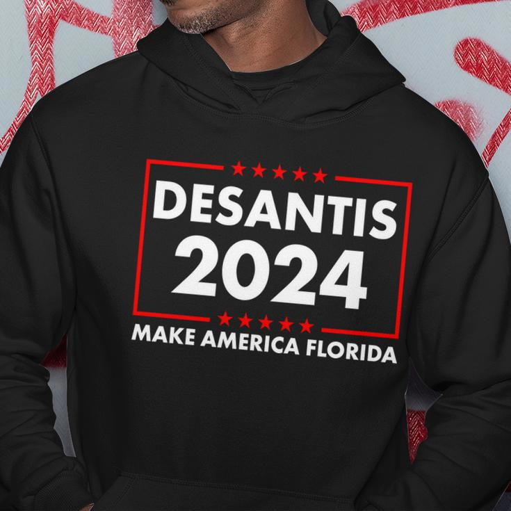 Desantis 2024 Make America Florida Election Logo V2 Hoodie Unique Gifts