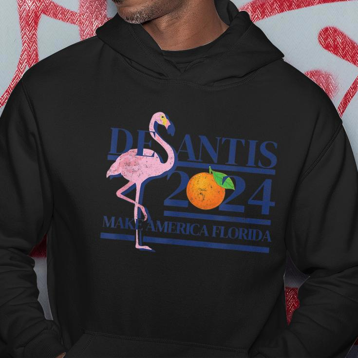 Desantis 2024 Make America Florida Flamingo Election Tshirt Hoodie Unique Gifts