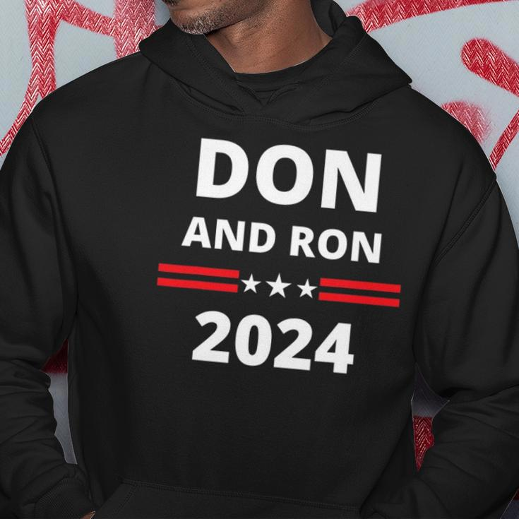 Don And Ron 2024 &8211 Make America Florida Republican Election Hoodie Unique Gifts
