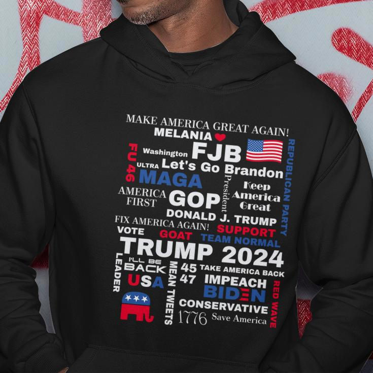 Donald Trump 2024 Election Gop Hoodie Unique Gifts