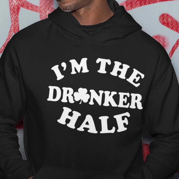 Im The Drunker Half Irish Shamrock St Patricks Day T-Shirt Men Hoodie Personalized Gifts
