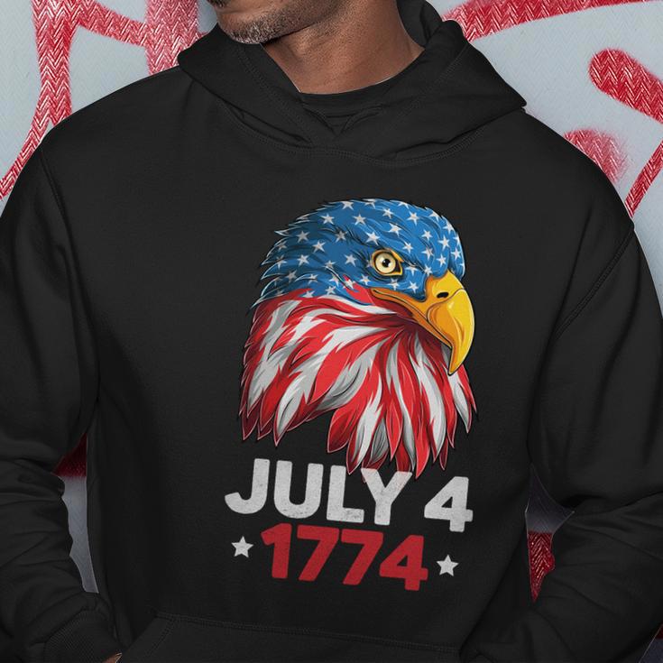 Eagle 4Th Of July Usa American Flag American Patriotic Eagle Gift Hoodie Unique Gifts