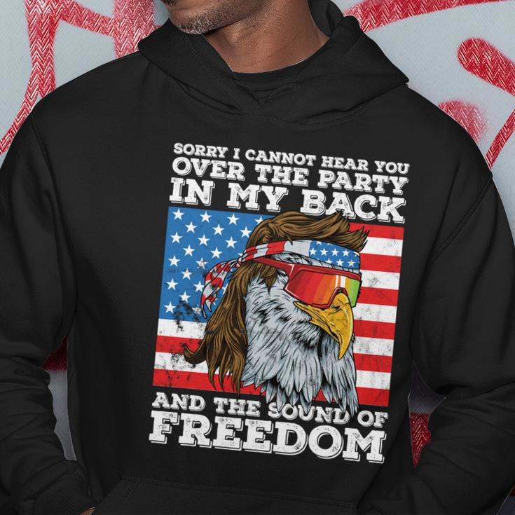 Eagle Mullet Party In The Back Sound Of Freedom 4Th Of July Gift Hoodie Unique Gifts