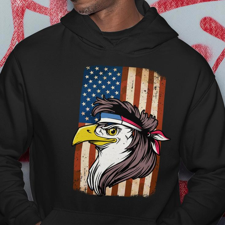 Eagle Mullet Usa American Flag Merica 4Th Of July Meaningful Gift V2 Hoodie Unique Gifts