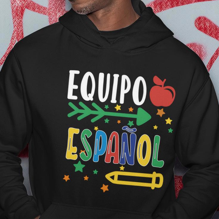 Equipo Espanol Spanish Teacher Regalo Para Maestra Gift Hoodie Unique Gifts